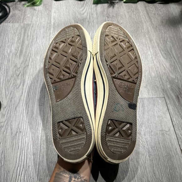 Converse All Star Womens Shoes Size 10  Navy Shoreline Sneakers Slip On - Picture 7 of 9